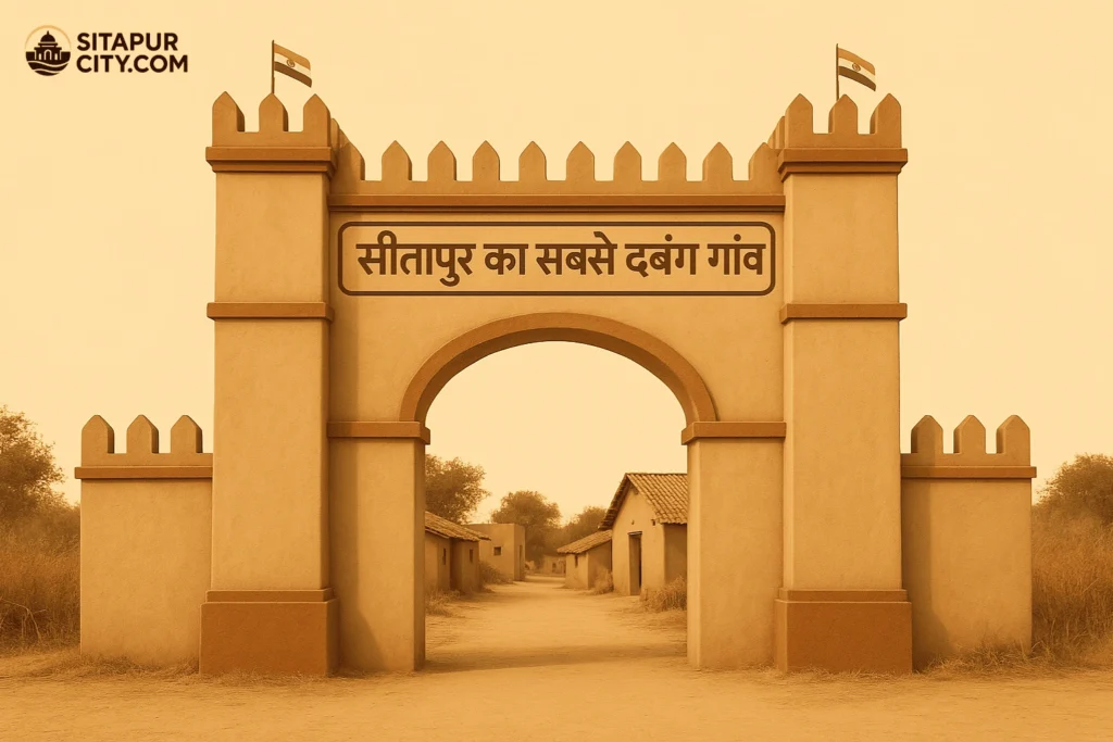 सीतापुर का सबसे दबंग गांव कौन सा है