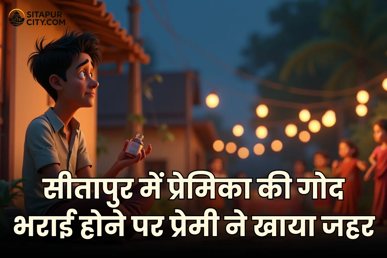 lover consumed poison in sitapur after girlfriend ceremony