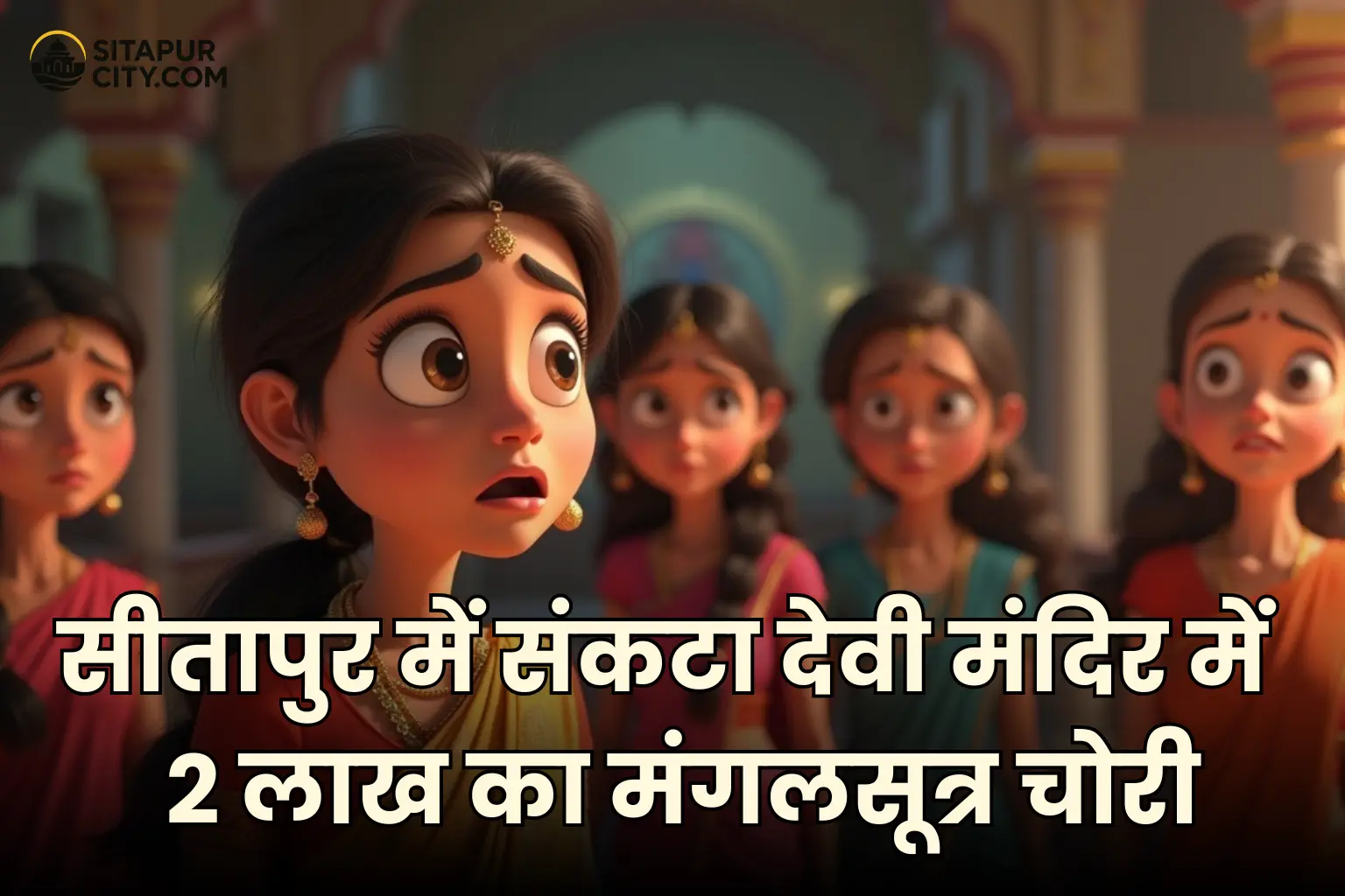 mangalsutra theft in sitapur temple