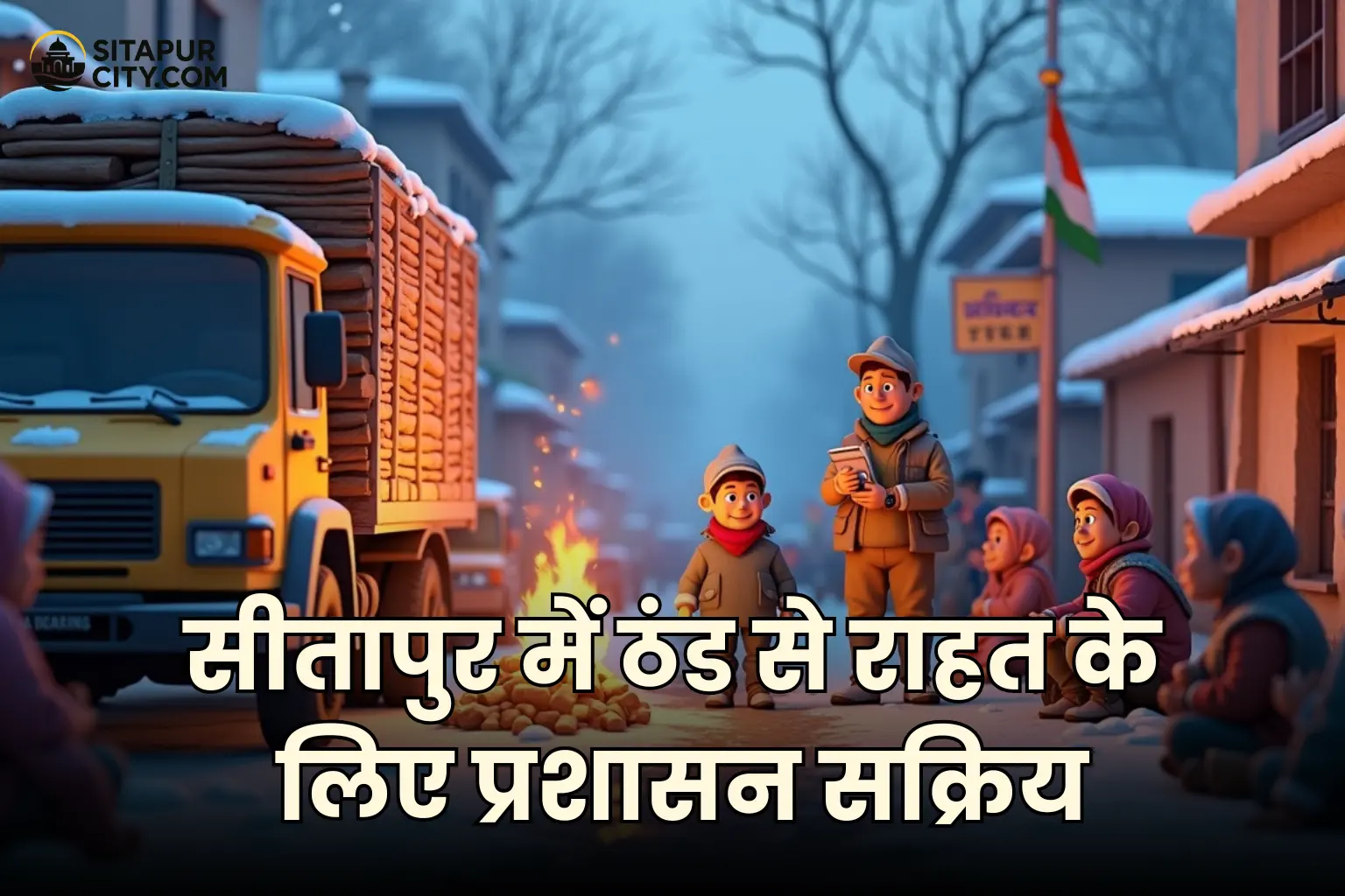 relief from cold in sitapur