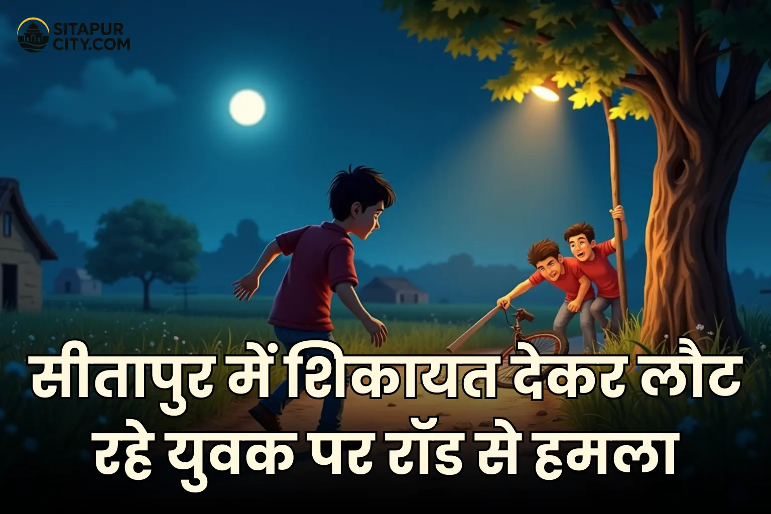 sitapur deadly attack on youth