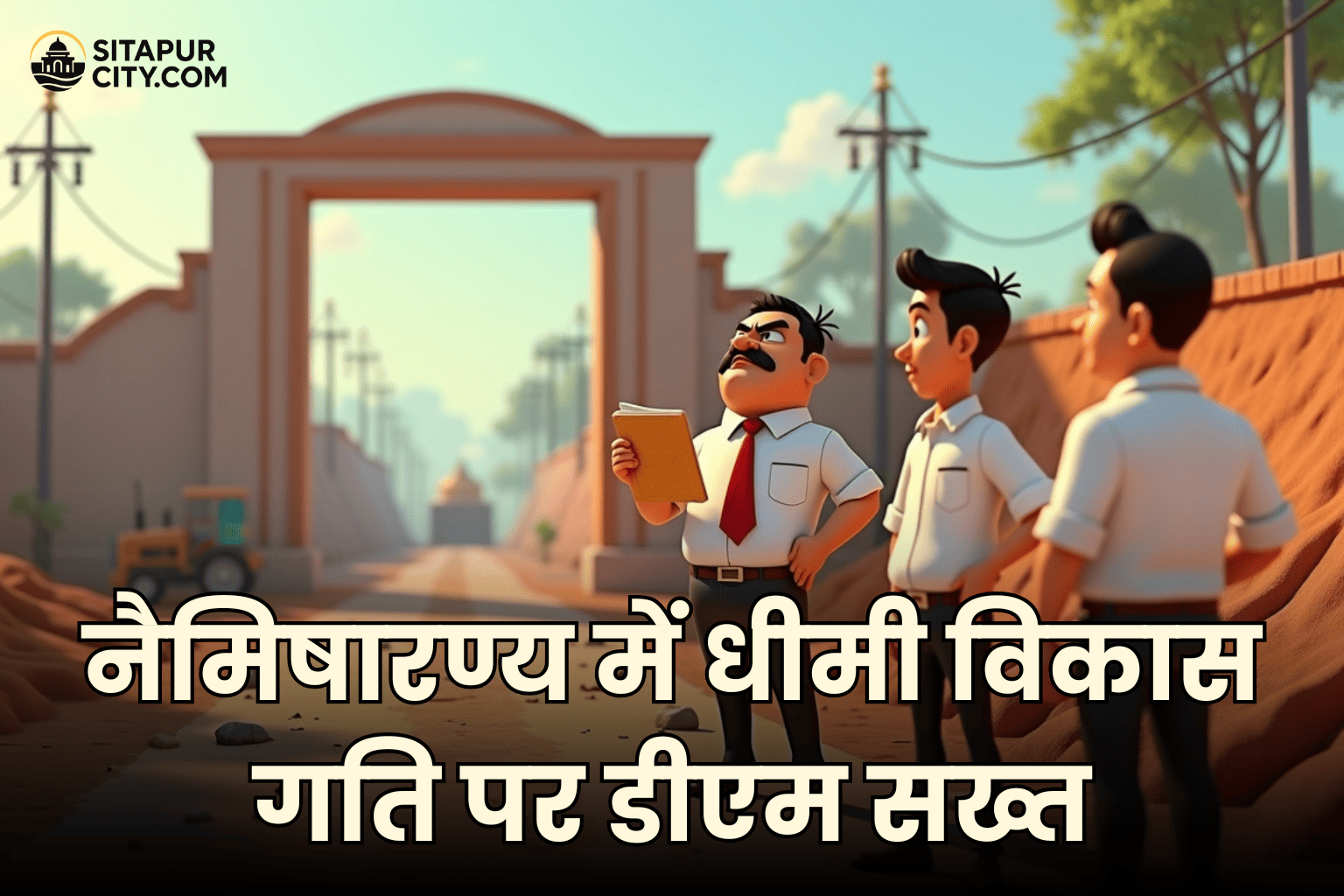 sitapur dm inspection news