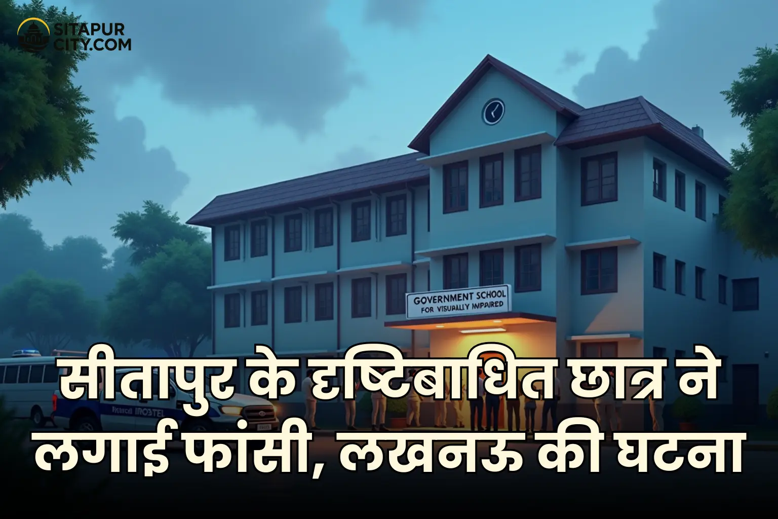 student suicide in visually impaired hostel