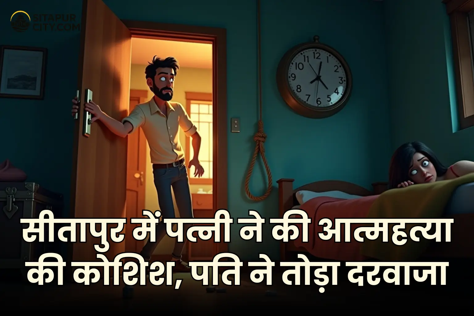 suicide attempt in sitapur