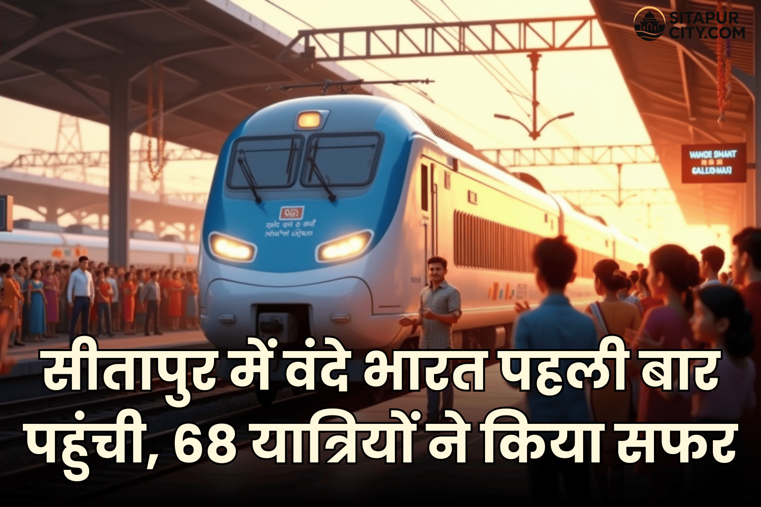 vande vharat reaches sitapur