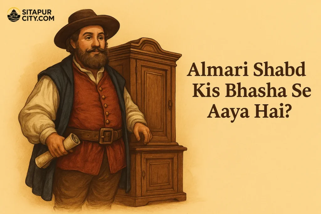 अलमारी शब्द किस भाषा से आया है?