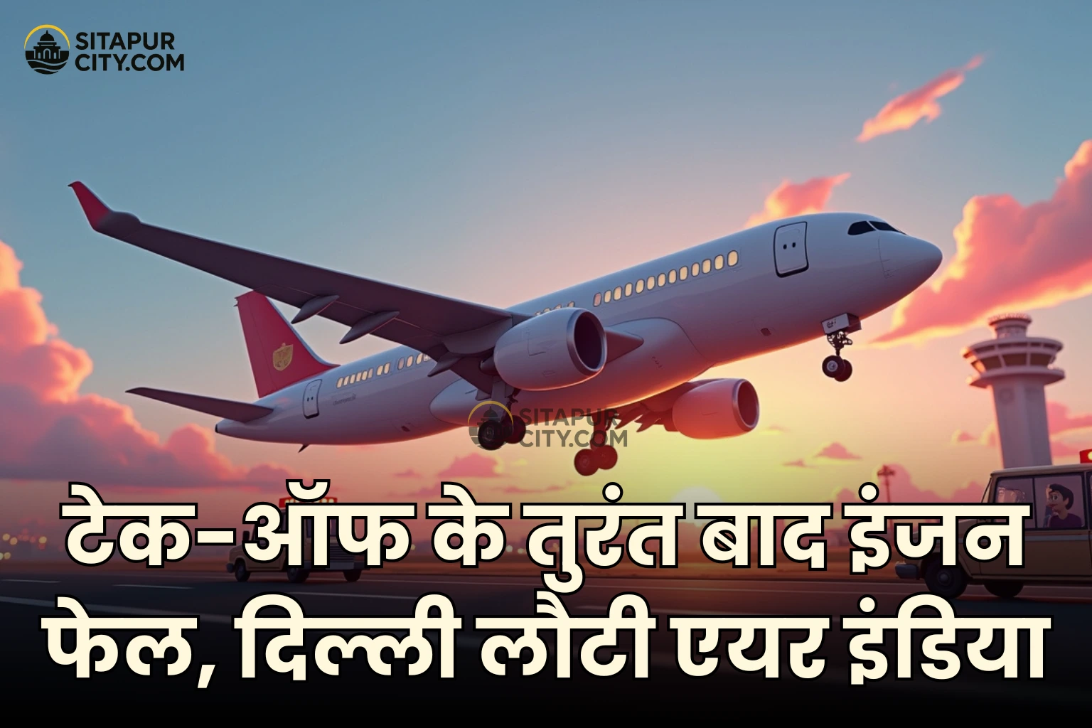 air india emergency landing delhi