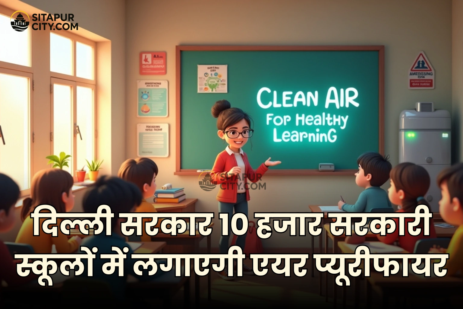 air purifiers in delhi government schools