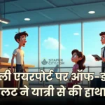 delhi airport pilot assault passenger incident