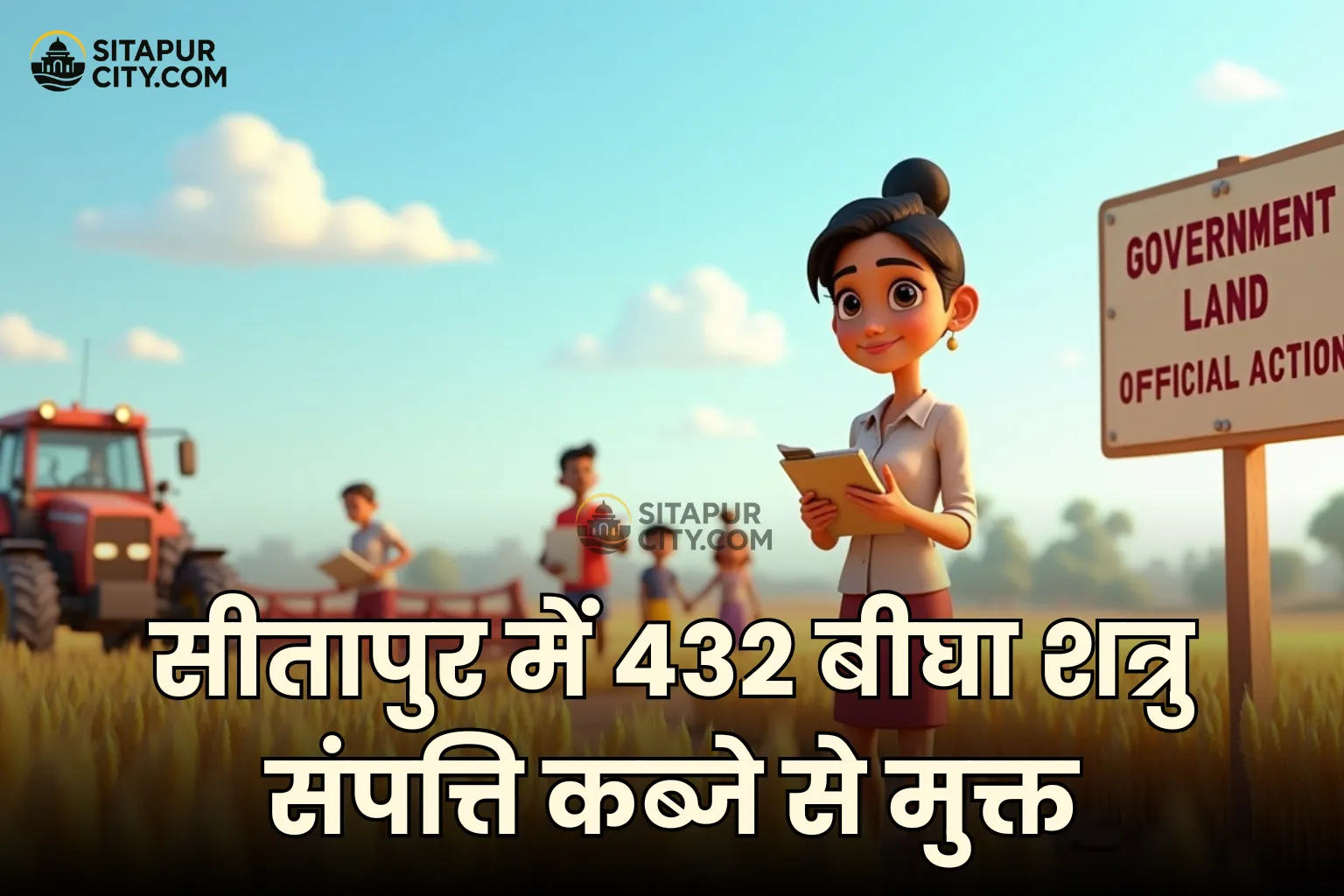 enemy property freed sitapur