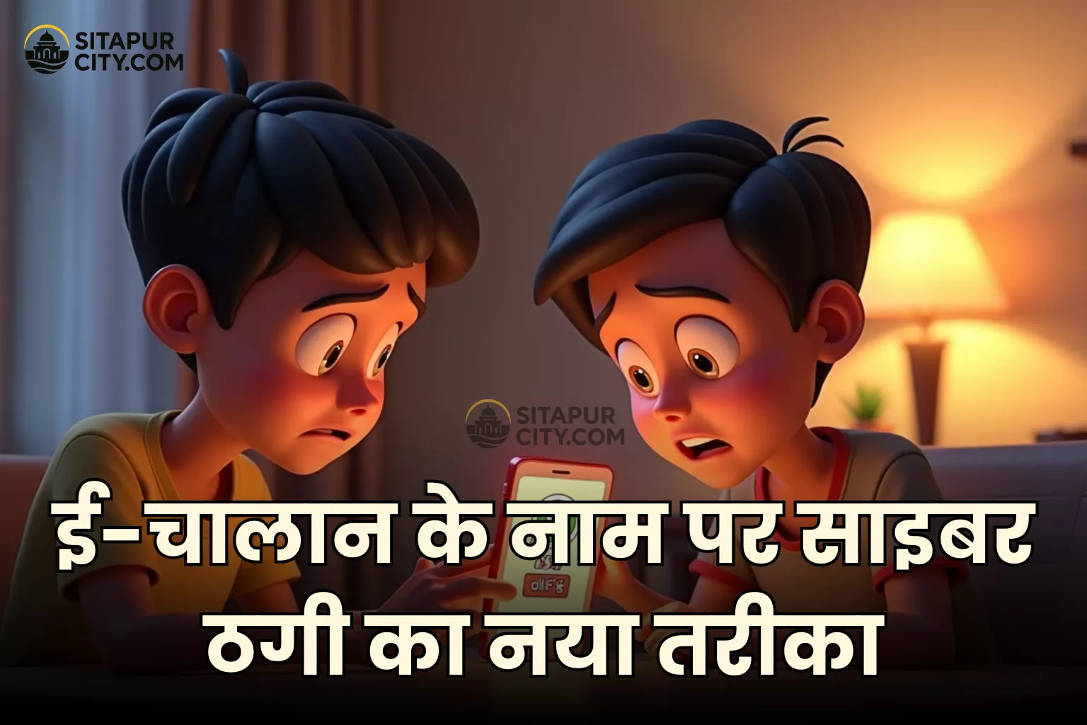 fake e-challan cyber fraud