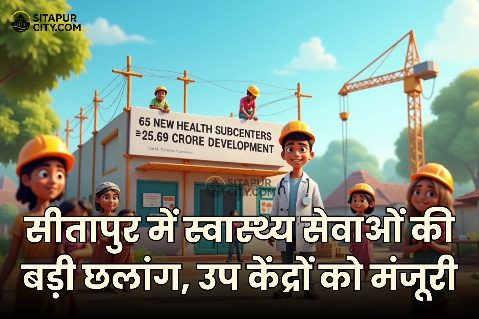 health subcenters in sitapur