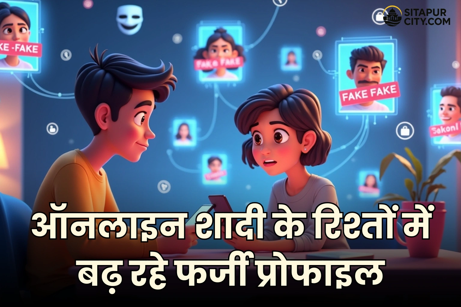 how to identify fake matrimonial profiles online