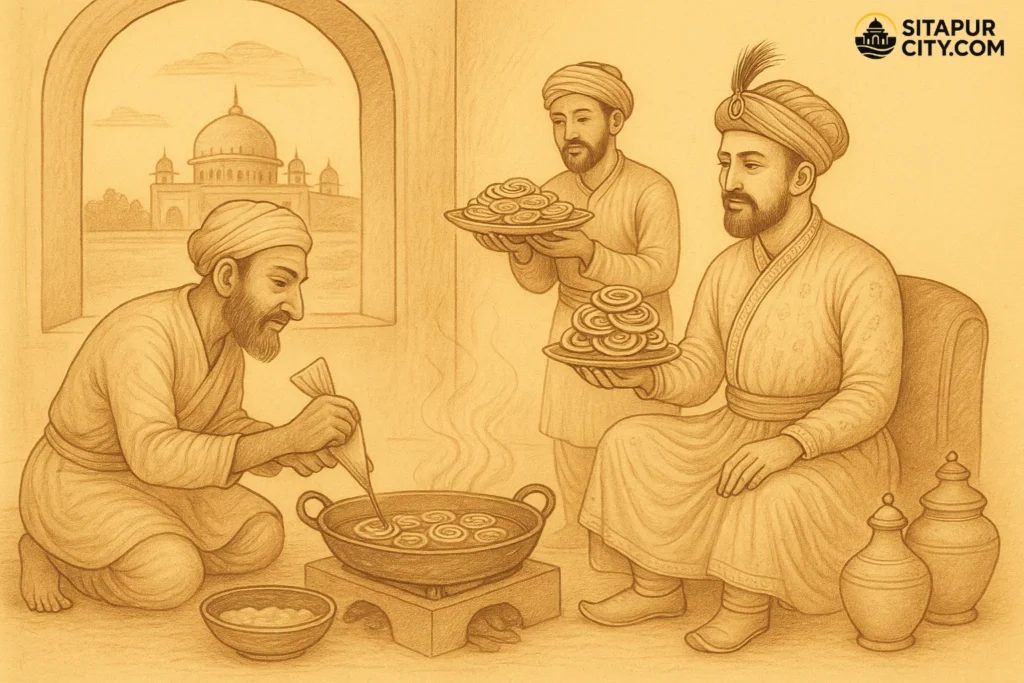 jalebi kaha invent hui thi?