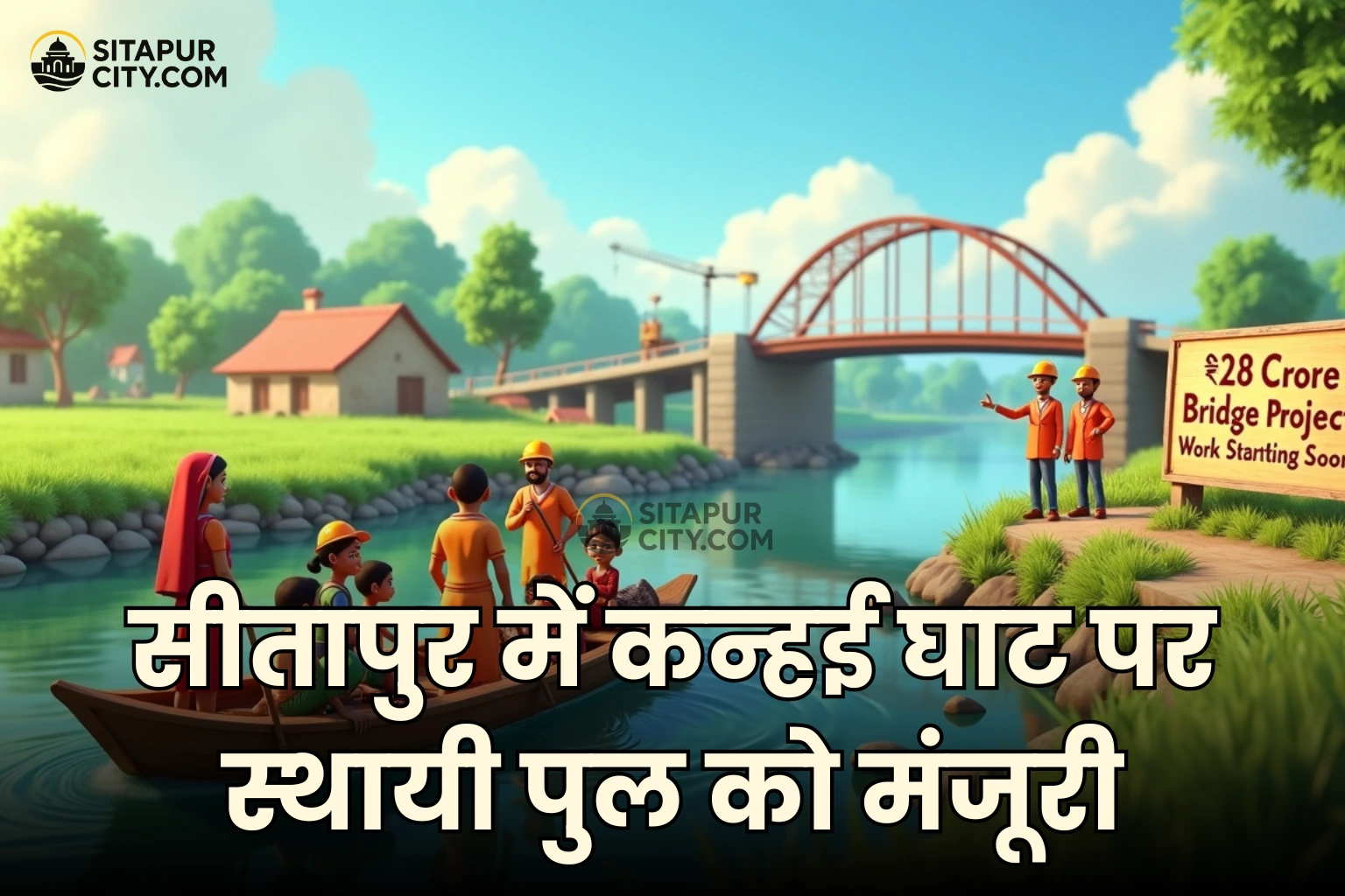 kanhai ghat bridge project sitapur