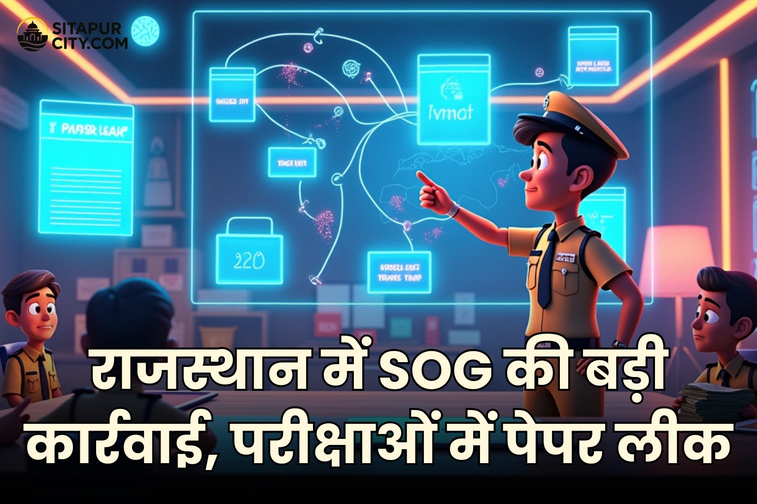 rajasthan sog recruitment fraud network