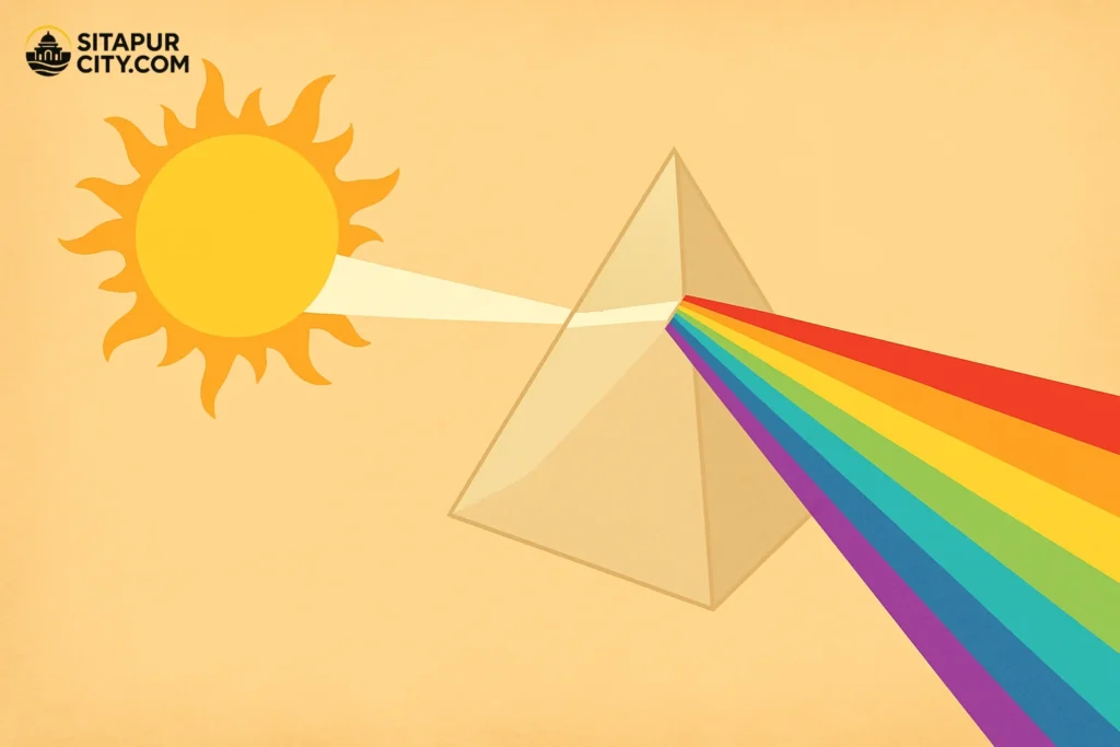 suraj ka asli rang kya hai?