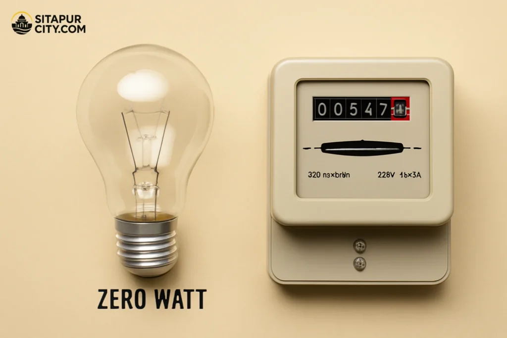 zero watt ka bulb kitni bijli khata hai?